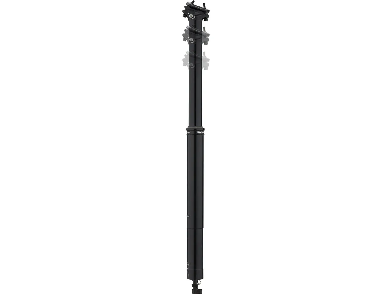 BikeYoke Revive MAX 2.0 34.9 213 mm Vario-Sattelstütze ohne Remote, Black, 512mm, 34.9mm