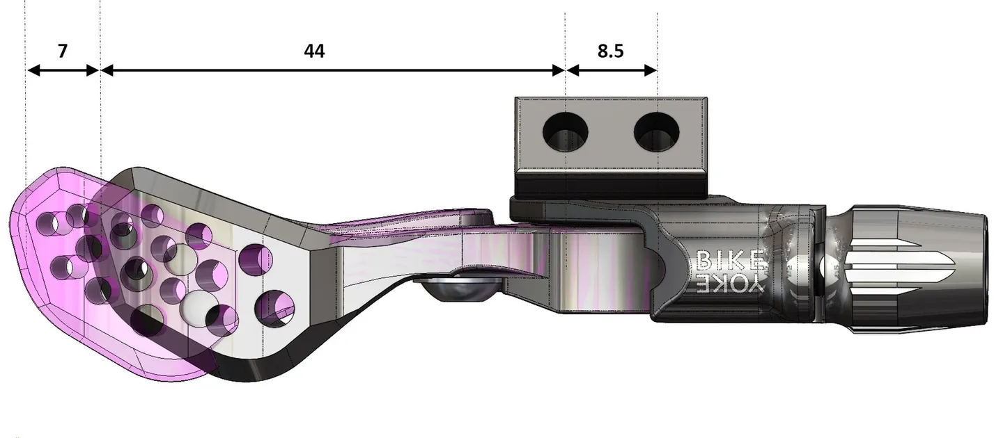 BikeYoke Triggy Alpha Short Remote