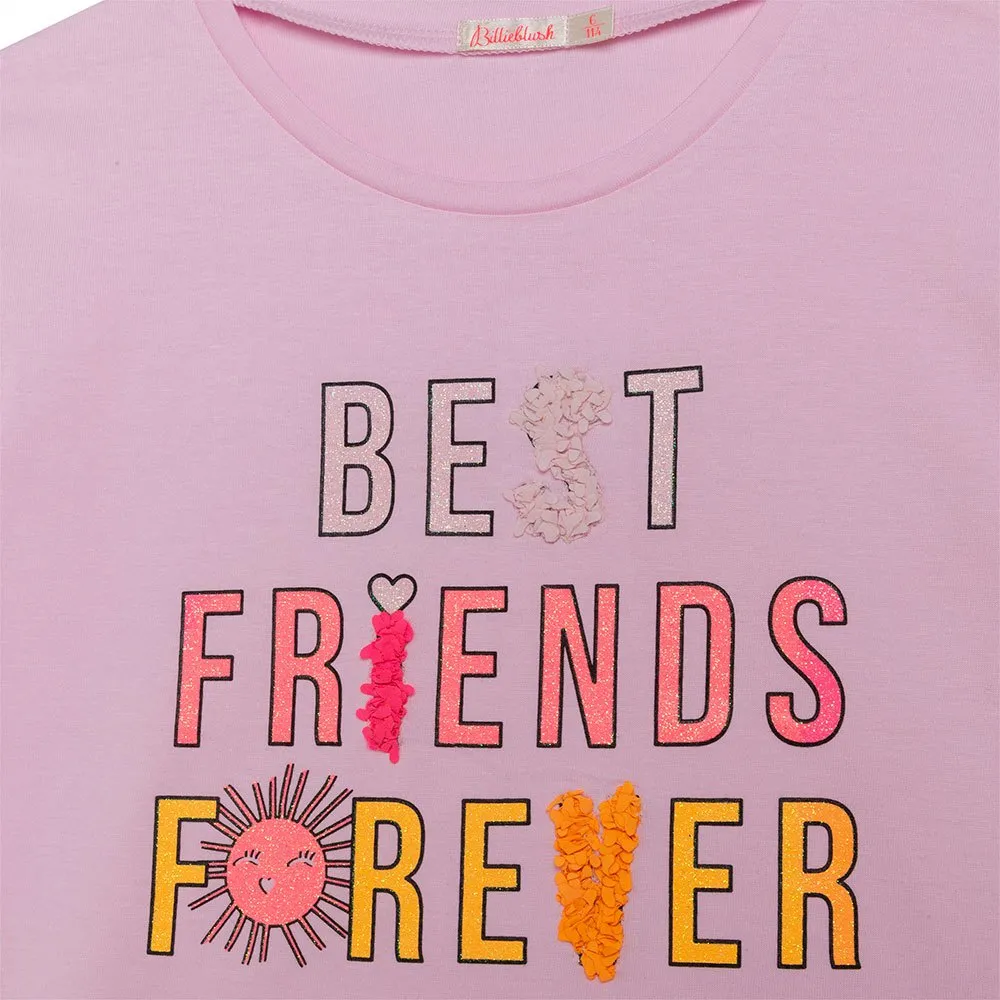 Billieblush U15967 T-shirt Med Korta ärmar, Pink, 24MON
