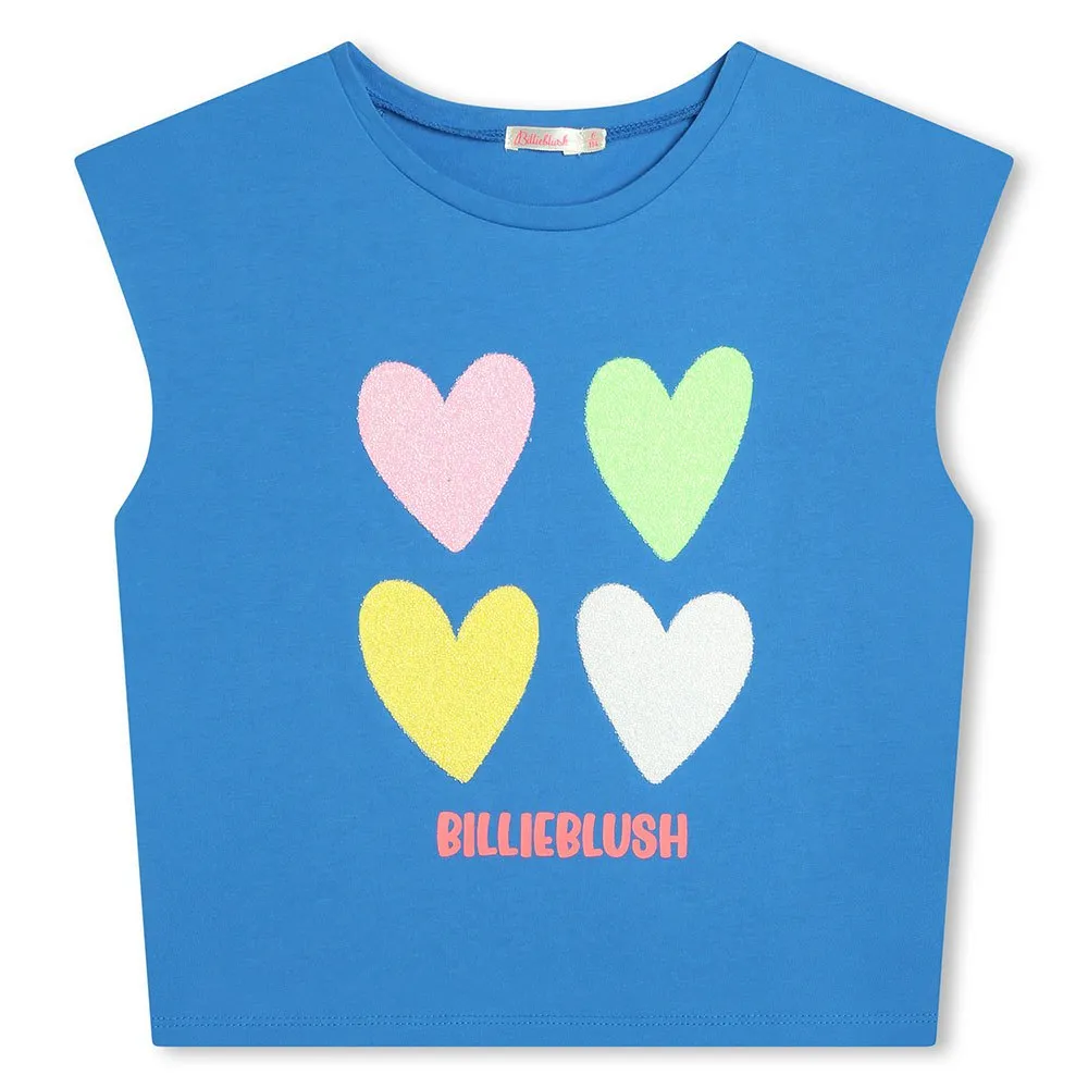 Billieblush U20087 ärmlös T-shirt, Blue, 10Y