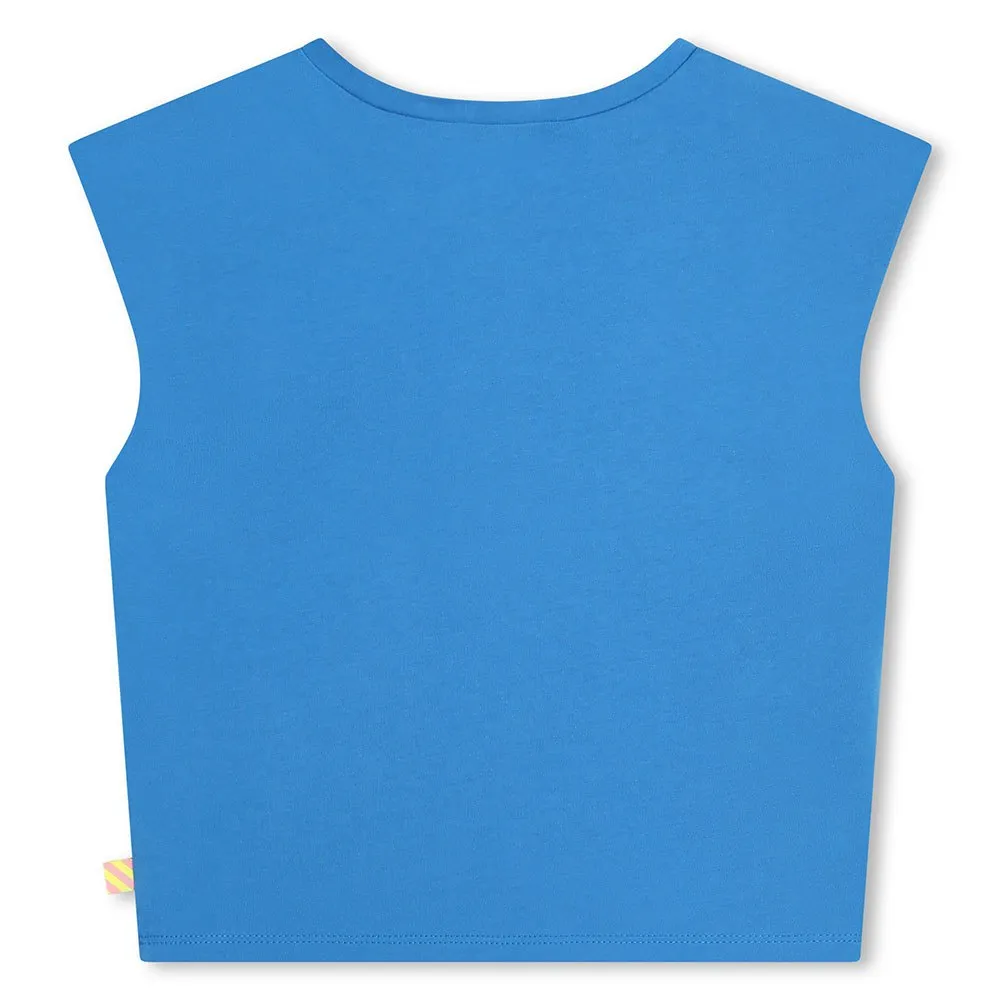 Billieblush U20087 ärmlös T-shirt, Blue, 10Y