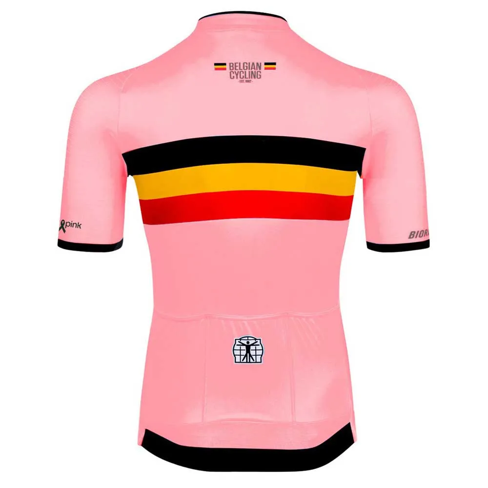 Bioracer Icon Official Belgian Cycling Korta ärmar Cykeltröja