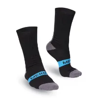 Bioracer Merino Winter Sock svart/blå Bioracer Merino Winter Sock svart/blå