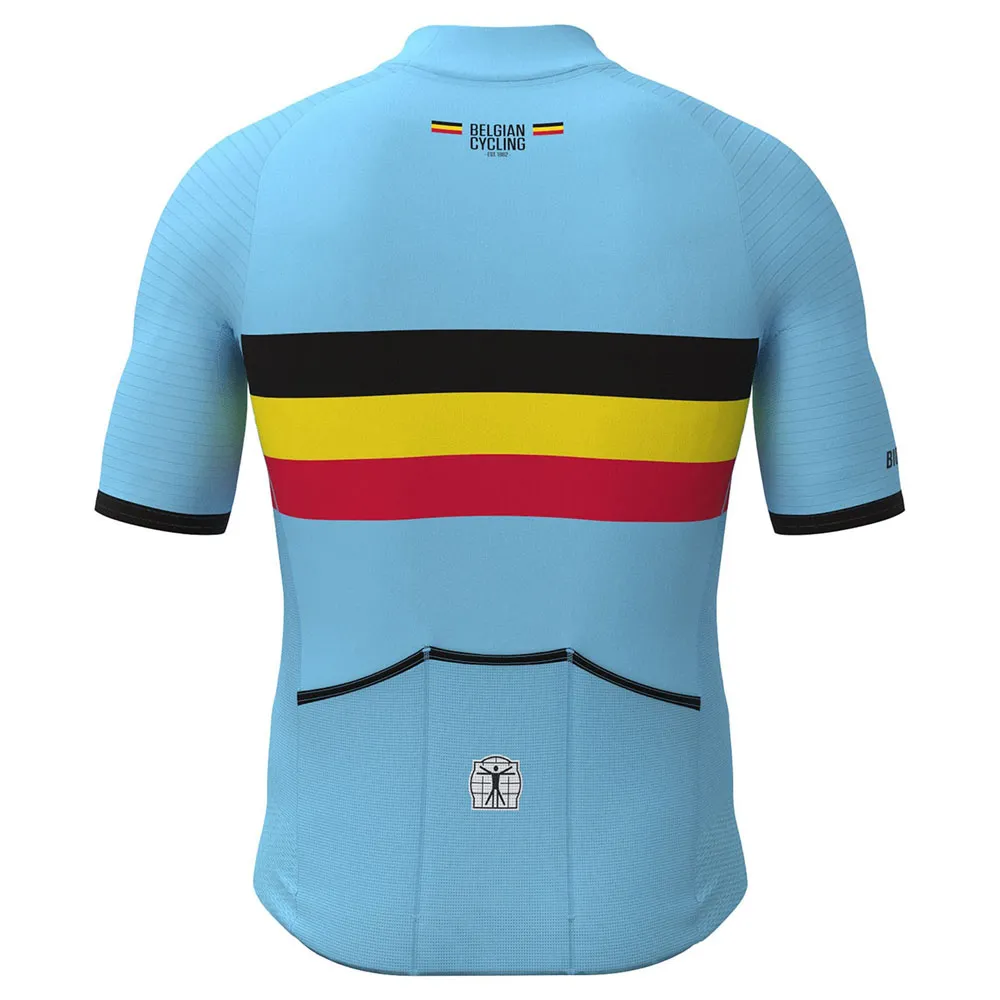 Bioracer Official Belgian Korta ärmar Cykeltröja