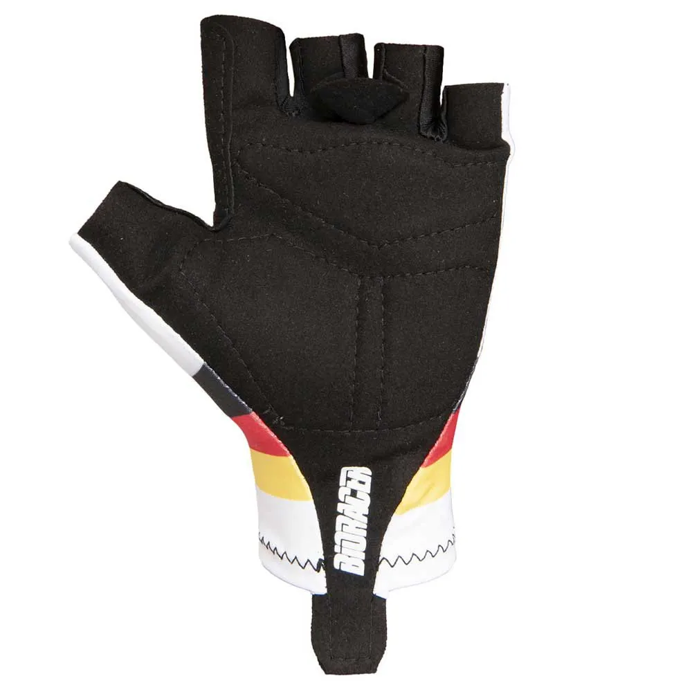 Bioracer One 2.0 Germany Korta Handskar, White