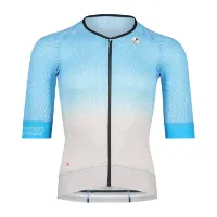 Bioracer Speedwear Cooling Cykeltröja, Grå/Blå