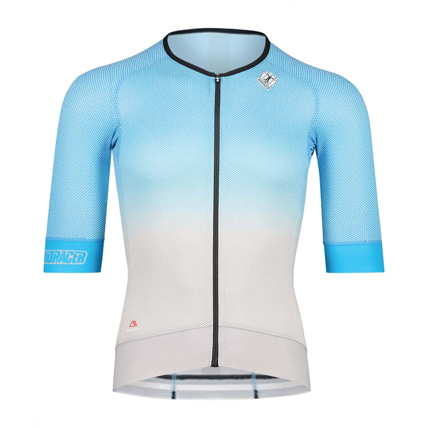Bioracer Speedwear Cooling Cykeltröja, Grå/Blå
