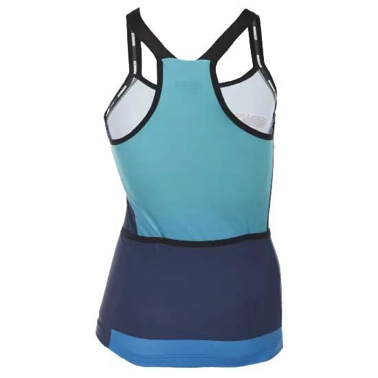 Bioracer Vesper Ärmlös Cykeltröja, Blue / radiant, S