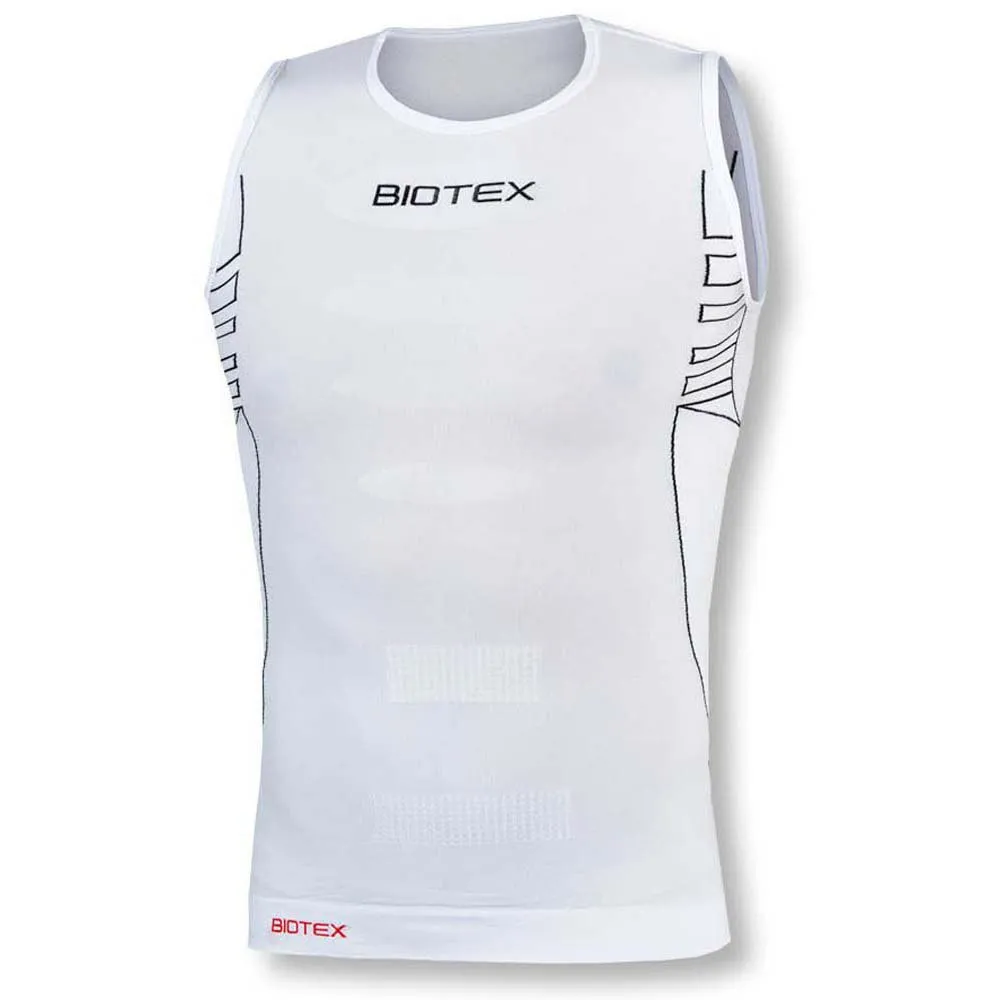 Biotex Elastic Bioflex Powerflex Ärmlös Baslager, Black
