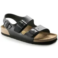 Birkenstock Unisex Milano Natural Leather Regular