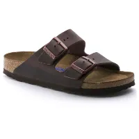 Birkenstock Women's Arizona Oiled Nubuck Leather Soft Footbed Narrow
