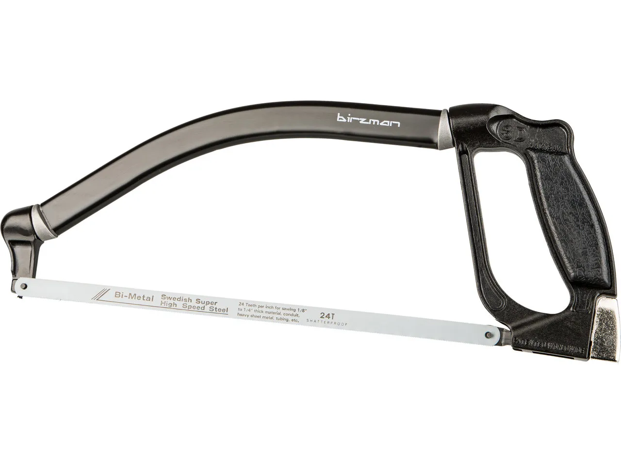 Birzman 12" Hacksaw Säge, Black, One Size