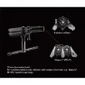 Birzman Dubbeländad Bromsoksskolvtryckare, Silver / black, One Size