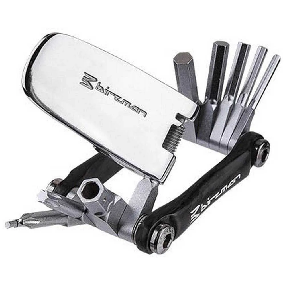 Birzman Feexman Cicada C10 Carbon Multiverktyg, Black / silver, One Size Birzman Feexman Cicada C10 Carbon Multiverktyg, Black / silver, One Size