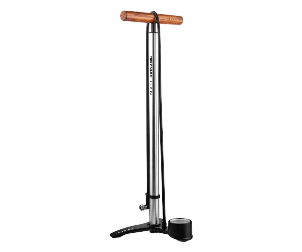 Birzman The Pump Snap-It Pro, Silver / wood, 220psi Birzman The Pump Snap-It Pro, Silver / wood, 220psi