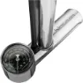 Birzman Tiny Tanker Helix Cykelpump, Silver, 220psi
