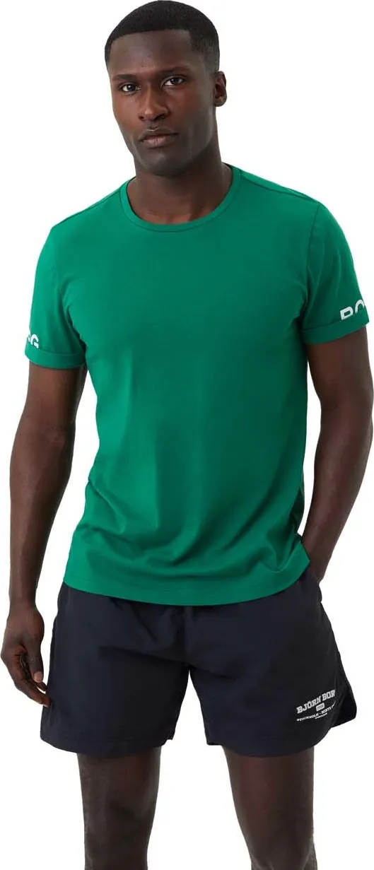Björn Borg Men's Borg Breeze T-Shirt, Verdant Green