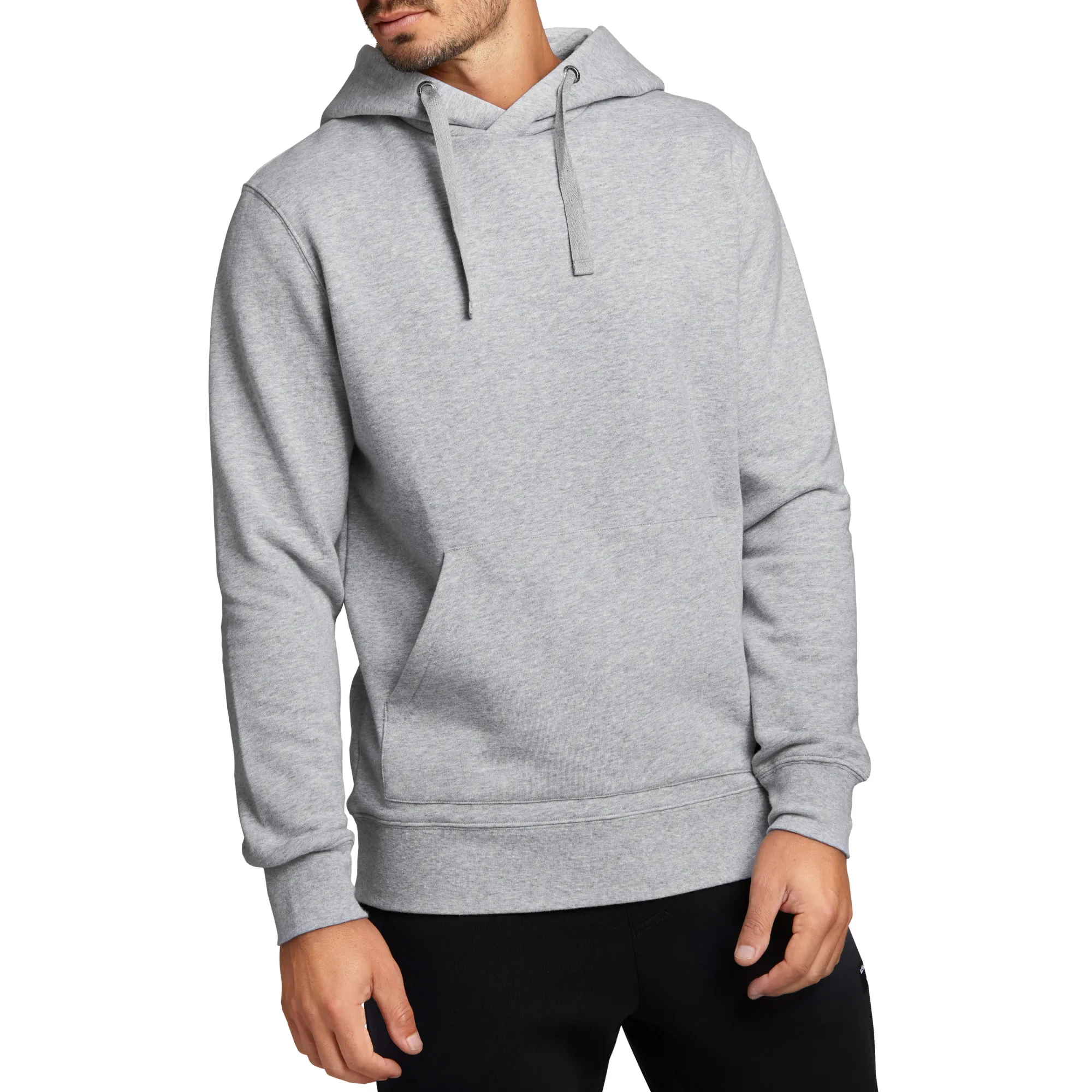 Björn Borg Men's Centre Hood, Light grey melange Björn Borg Men's Centre Hood, Light grey melange