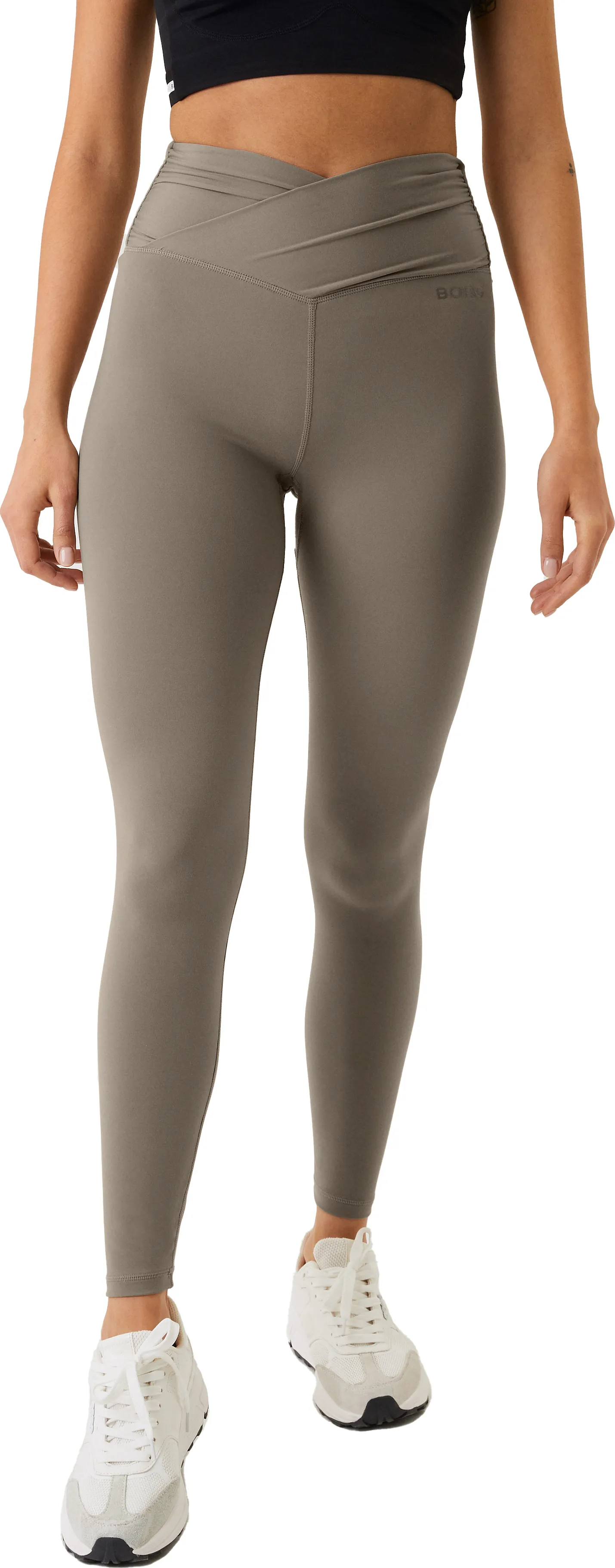 Björn Borg Women's Borg Cross Tights, Fallen Rock Björn Borg Women's Borg Cross Tights, Fallen Rock
