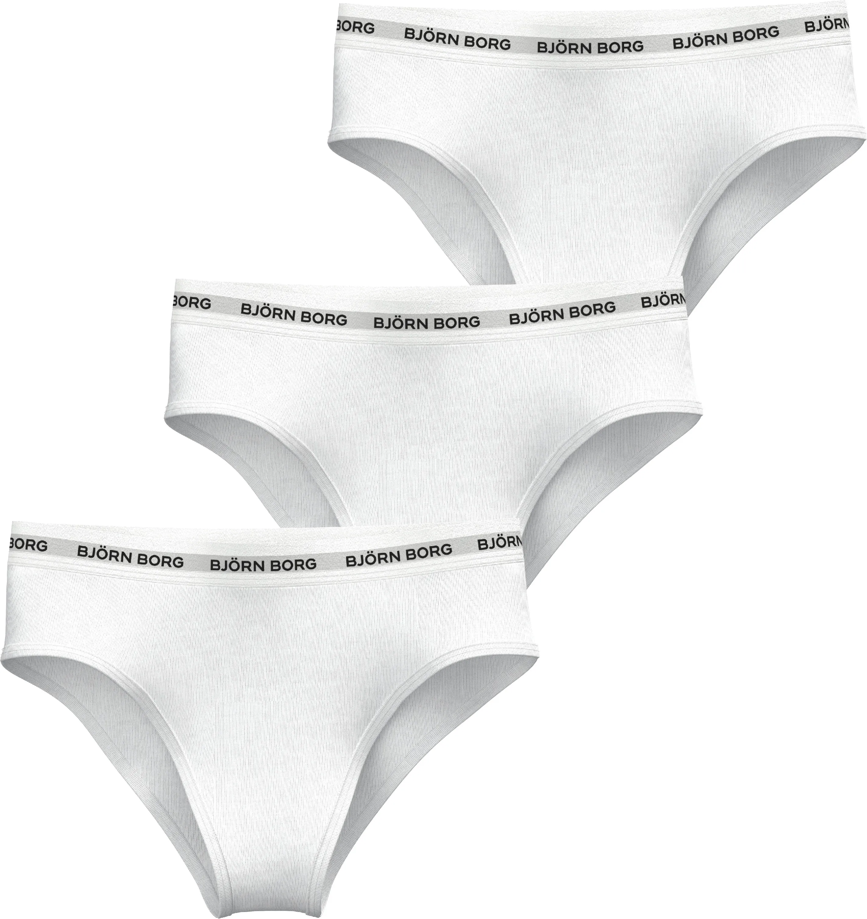 Björn Borg Women's Logo Highwaist Brief 3p Multipack 1