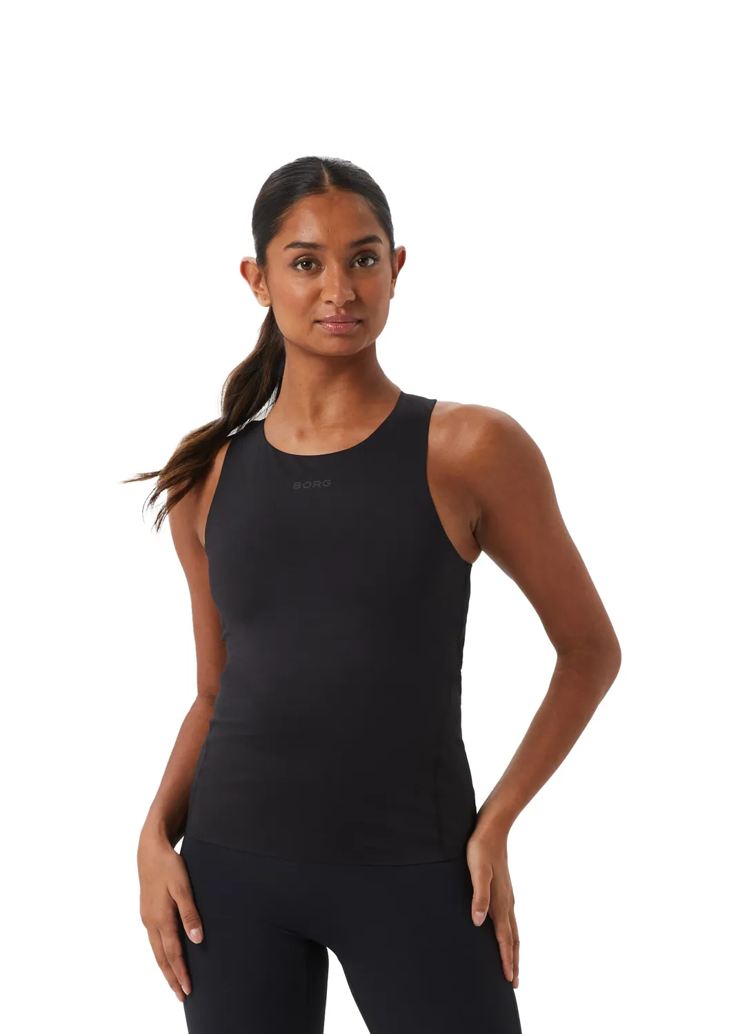 Björn Borg Women's Studio 2 In 1 Tank, Black Beauty