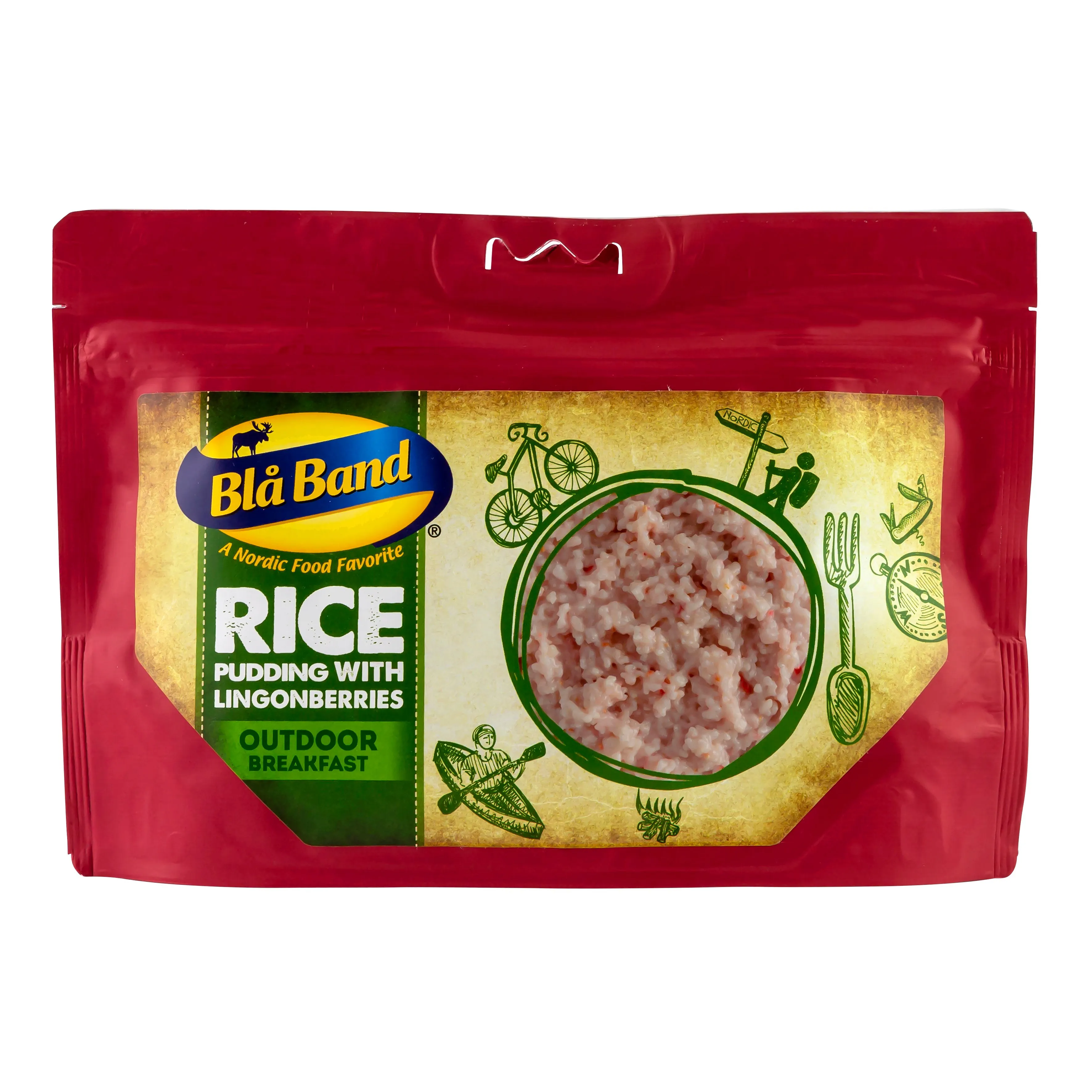 Blå Band Rice Pudding With Lingonberries, Nocolour, One Size Blå Band Rice Pudding With Lingonberries, Nocolour, One Size
