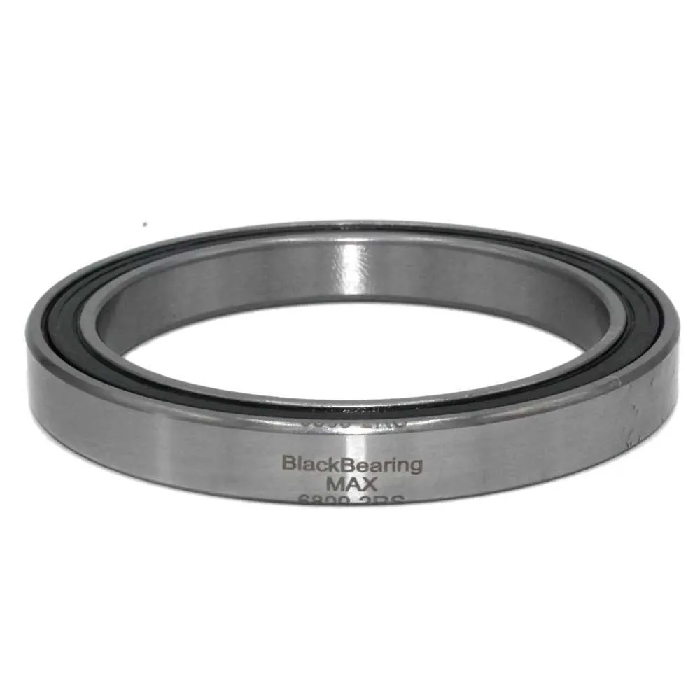 BLACK BEARING Max Max 6809-2rs Pedalager, Silver, One Size