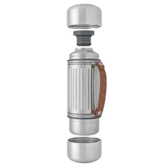 Black+blum Explorer Duo 1l Termosflaska, Grey, One Size