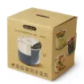 Black+blum Glass Lunch Pot 600ml Skål, Slate, One Size
