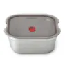 Black+blum Multi-function Square L 1.4l Lunchlåda, Grey / red, One Size