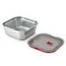 Black+blum Multi-function Square L 1.4l Lunchlåda, Grey / red, One Size