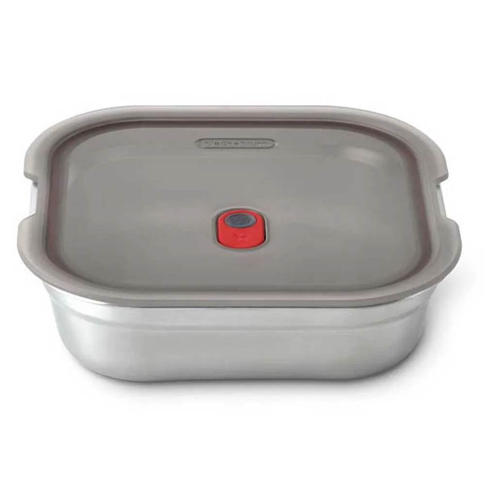 Black+blum Multi-function Square S 1.1l Lunchlåda, Grey / red, One Size