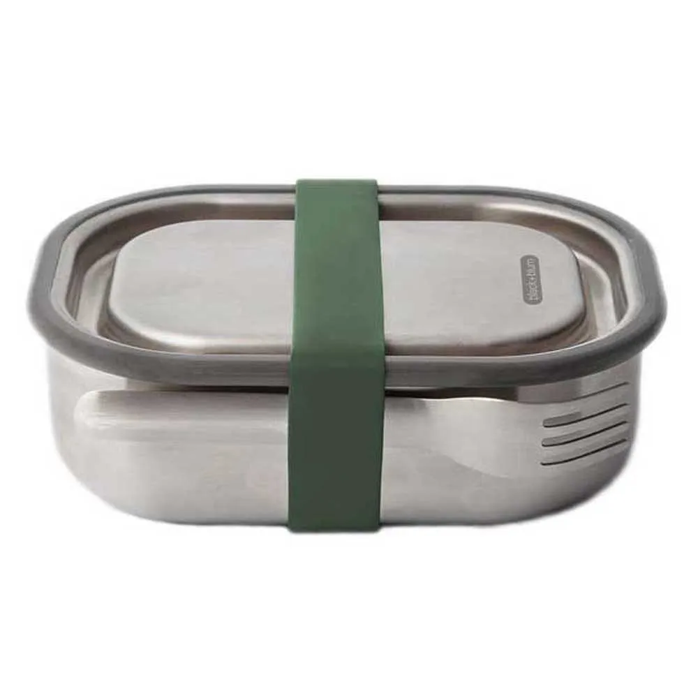 Black+blum Rostfritt Stål Liten Lunchlåda, Olive, One Size