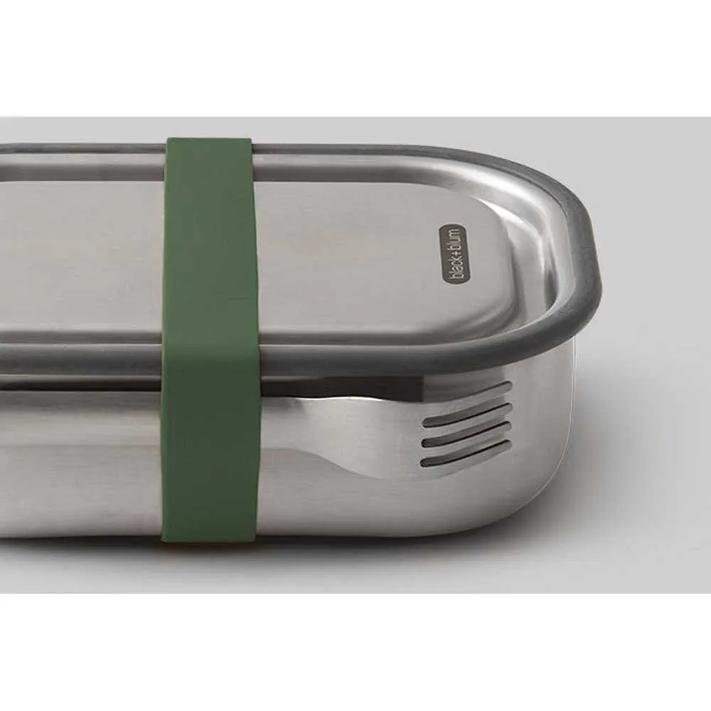 Black+blum Rostfritt Stål Liten Lunchlåda, Olive, One Size