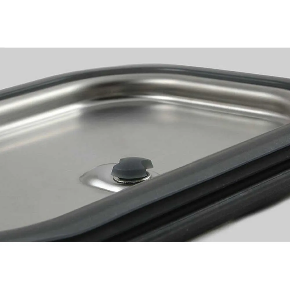 Black+blum Rostfritt Stål Liten Lunchlåda, Olive, One Size