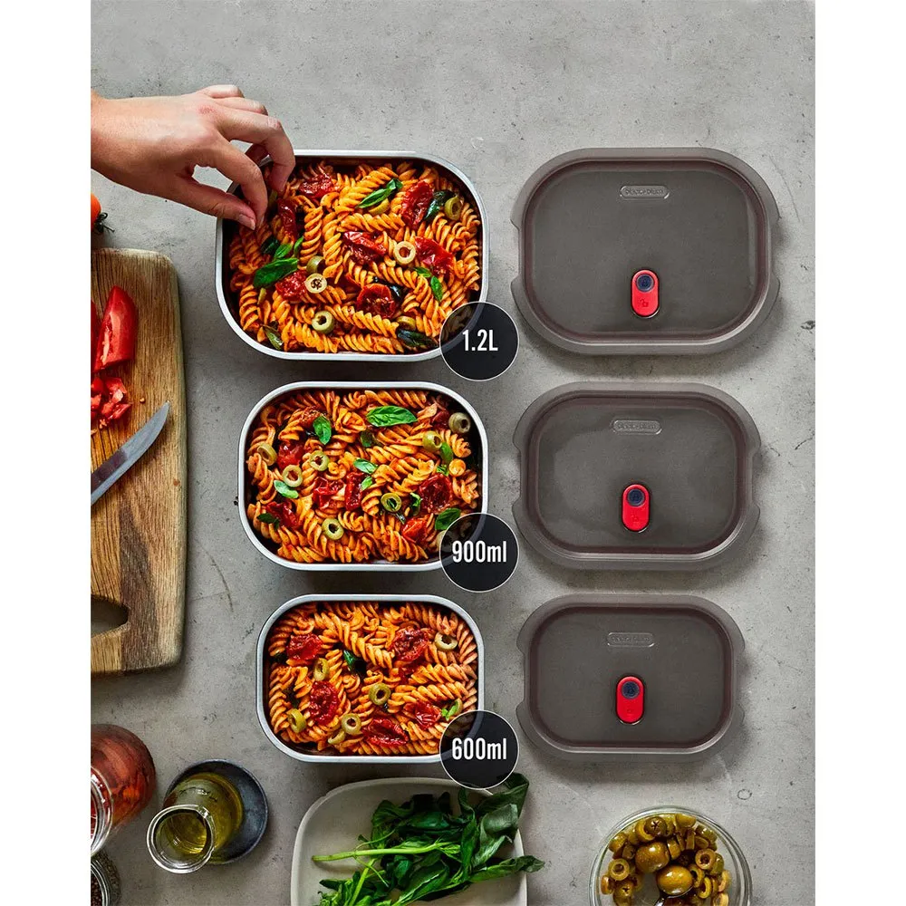 Black+blum Rostfritt Stål Lunchlåda