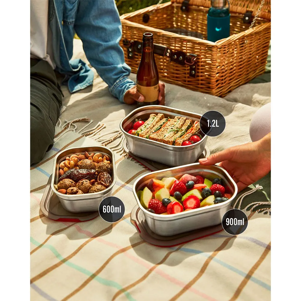 Black+blum Rostfritt Stål Lunchlåda