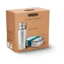 Black+blum Stainless Steel Bottle+ Matlådeset, Ocean, One Size