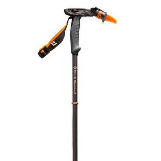 Black Diamond Carbon Whippet Stav 1 Enhet, Gray / black / orange, 100-140cm