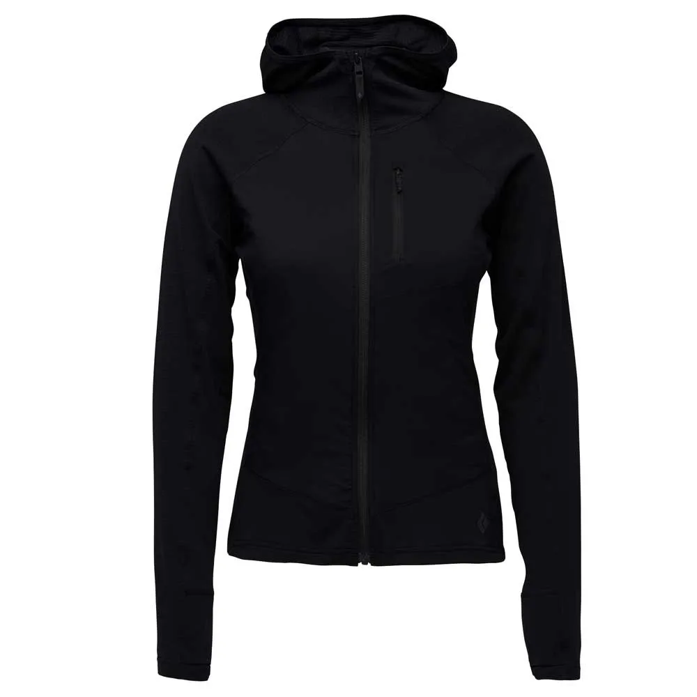 Black Diamond Coefficient Lt Tröja Med Huva, Black