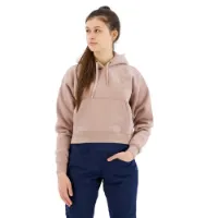 Black Diamond Crop Tröja Med Huva