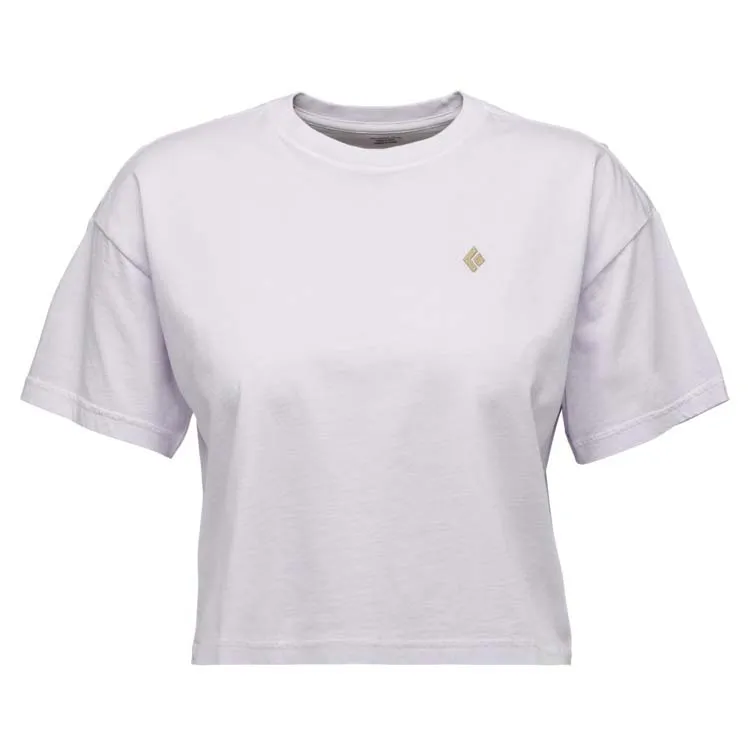 Black Diamond Diamond Crop T-shirt Med Korta ärmar