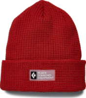 Black Diamond Double Waffle Beanie Black Diamond Double Waffle Beanie