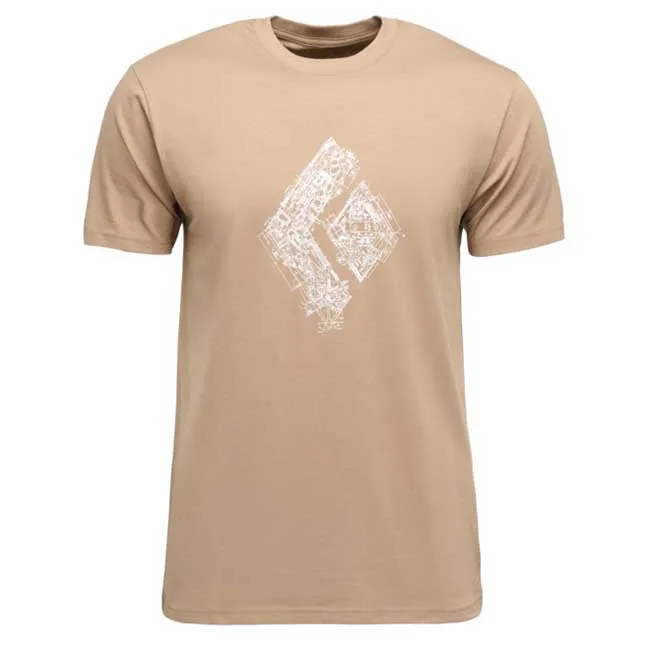 Black Diamond Engineered Diamond T-shirt Med Korta ärmar