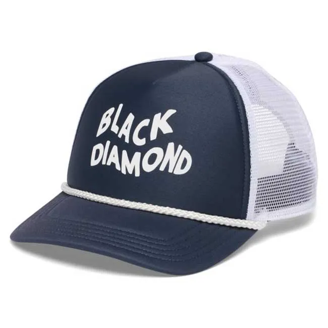 Black Diamond Flat Bill Trucker Keps Black Diamond Flat Bill Trucker Keps