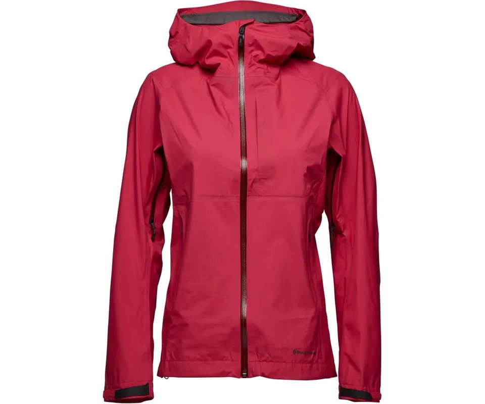 Black Diamond Highline Shell Jacket Women, Pomegranate Black Diamond Highline Shell Jacket Women, Pomegranate