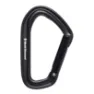 Black Diamond HotForge Straight Gate Carabiner, Black, One Size