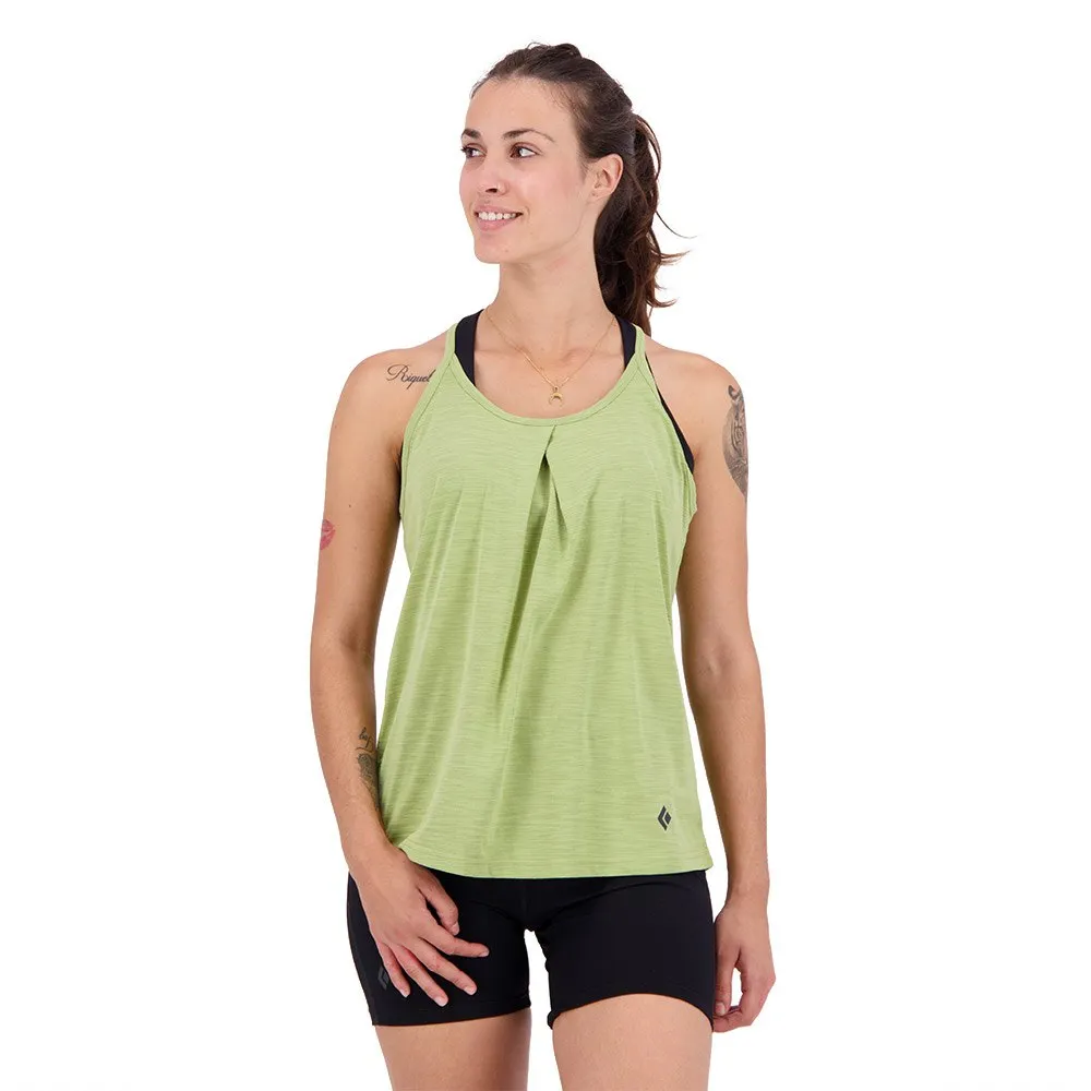 Black Diamond Integrale ärmlös T-shirt, Green tea