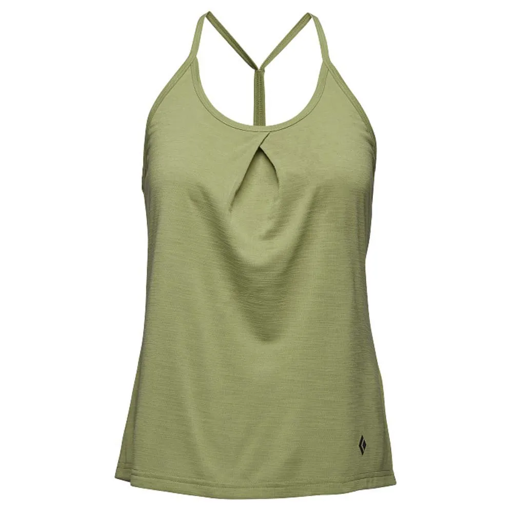 Black Diamond Integrale ärmlös T-shirt, Green tea