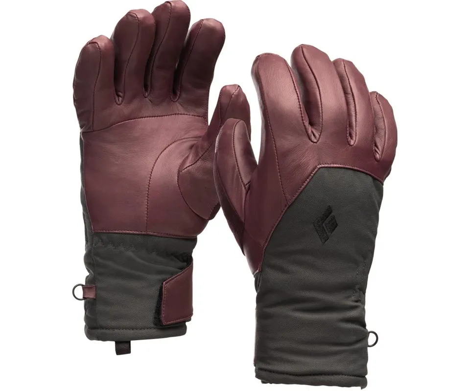 Black Diamond Legend Gloves Womens, Bordeaux Black Diamond Legend Gloves Womens, Bordeaux